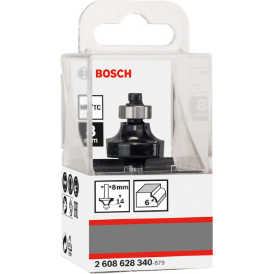 Фреза карнизная BOSCH Standard for Wood 24.7х13.2х8 мм 2608628340