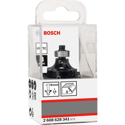 Фреза карнизная BOSCH Standard for Wood 28.7х15.2х8 мм 2608628341
