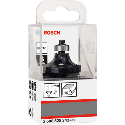 Фреза карнизная BOSCH Standard for Wood 32.7х16.2х8 мм 2608628342