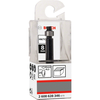 Фреза для выборки BOSCH Standard for Wood 9.5х25.4х8 мм 2608628346