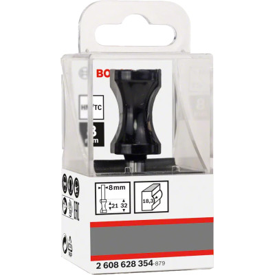 Фреза фасонна BOSCH Standard for Wood 20.6х31.5х8 мм 2608628354