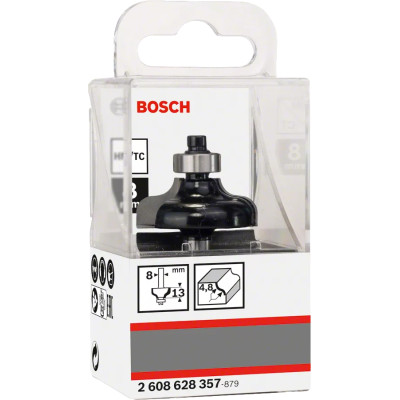Фреза профільна BOSCH Standard for Wood 31.8х12.4х8 мм 2608628357