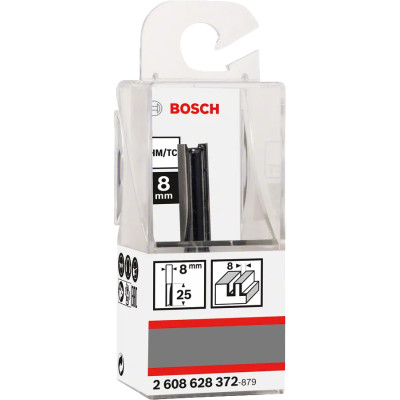 Фреза пазовая прямая BOSCH Standard for Wood 8х25х8 мм 2608628372