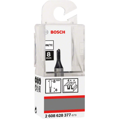 Фреза пазова пряма BOSCH Standard for Wood 4х8х8 мм 2608628377