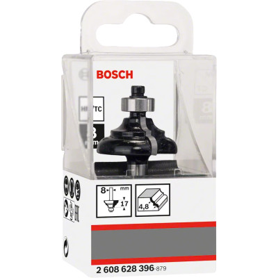 Фреза профильная BOSCH Standard for Wood 31.8х14х8 мм 2608628396