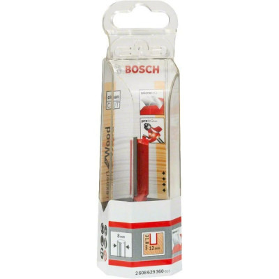 Фреза пазова пряма по дереву BOSCH Expert for Wood 12х31.8х8 мм 2608629360