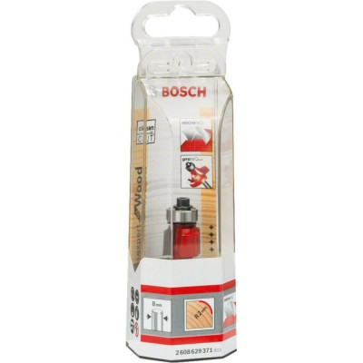 Фреза карнизна BOSCH Expert for Wood 16.7х12.7х8 мм 2608629371