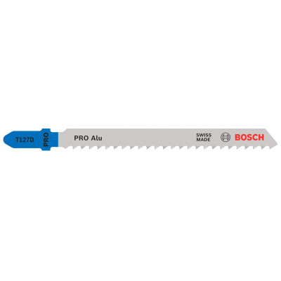 Полотна по металу для лобзика 100 шт BOSCH HSS PRO Alu 100х3 мм T 127 D 2608631966