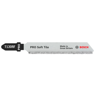 Полотна по кераміці для лобзика 3 шт BOSCH Carbide PRO Soft Tile 83 мм T 130 RF 2608633104
