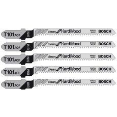 Полотна по дереву для лобзика 5 шт BOSCH BIM PRO Hardwood clean 83х1.4 мм T 101 AOF 2608634233