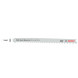 Полотна універсальні для лобзика 100 шт BOSCH BIM PRO Multi Material thick and thin 132х2.4-5 мм T 345 XF 2608634486