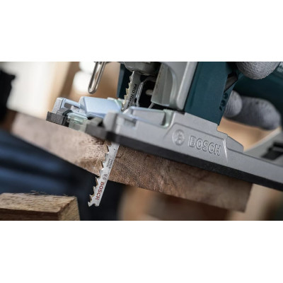 Полотна по дереву для лобзика 5 шт BOSCH BIM PRO Hardwood fast 100х4-5.2 мм T 144 DF 2608634567