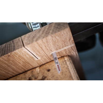 Полотна по дереву для лобзика 5 шт BOSCH BIM PRO Hardwood clean 100х1.7 мм T 101 AIF 2608634897