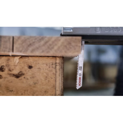Полотна по дереву для лобзика 5 шт BOSCH BIM PRO Hardwood clean 100х1.7 мм T 101 AIF 2608634897