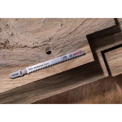 Полотна по дереву для лобзика 5 шт BOSCH BIM PRO Hardwood clean 100х1.7 мм T 101 AIF 2608634897