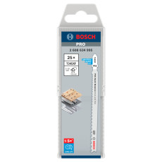 Полотна універсальні для лобзика 25 шт BOSCH BIM PRO Multi Material thick and thin 132х2.4-5 мм T 345 XF 2608634995