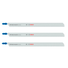Полотна по сендвіч-панелям для лобзика 3 шт BOSCH BIM PRO Metal Sandwich precise 250х1.1 мм T 1018 AFP 2608636793