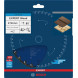 Диск пильний по дереву BOSCH EXPERT Wood 160х20х24 2608644016