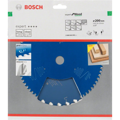 Диск пильний по дереву BOSCH Expert for Wood 200х30х30 2608644052