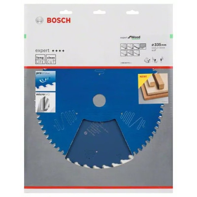 Диск пильний по дереву BOSCH Expert for Wood 335x30х40 2608644072