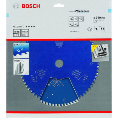 Диск пильний по алюмінію BOSCH Expert for Aluminium 240х30х80 2608644108