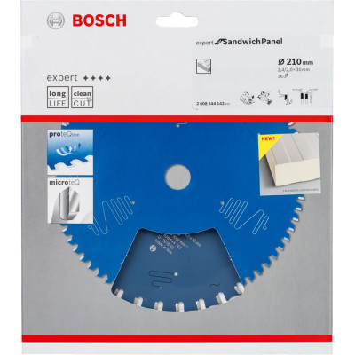 Диск пильний по металевим сендвіч-панелям BOSCH Expert for Sandwich Panel 210х30х36 2608644142