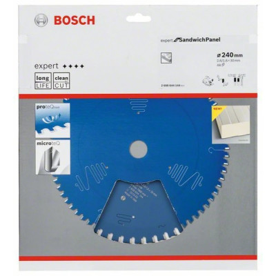 Диск пильный по стальным сэндвич-панелям BOSCH Expert for Sandwich Panel 240х30х48 2608644144