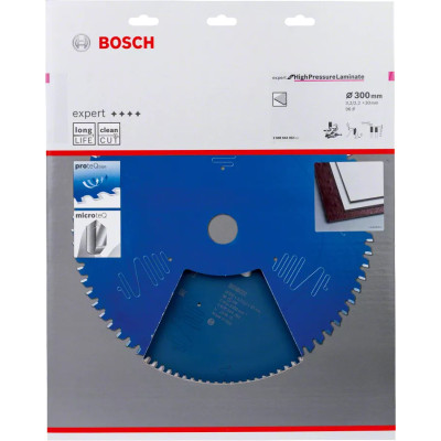 Диск пильний по ламінату високого тиску BOSCH Expert for High-Pressure Laminate 300х30х96 2608644362
