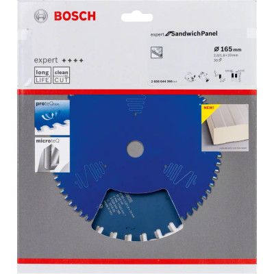 Диск пильний по металевим сендвіч-панелям BOSCH Expert for Sandwich Panel 165х20х30 2608644366