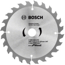 Диск пильний по дереву BOSCH Eco for Wood 160х20х24 2608644373