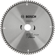 Диск пильний по дереву BOSCH Eco for Wood 254х30х80 2608644384