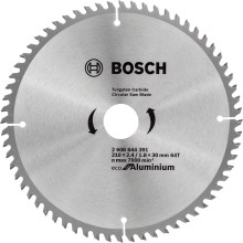 Диск пильний по алюмінію BOSCH Eco for Aluminum 210х30х64 2608644391