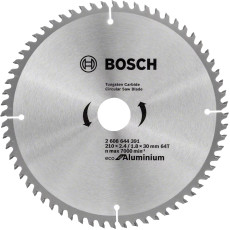Диск пильний по алюмінію BOSCH Eco for Aluminum 210х30х64 2608644391