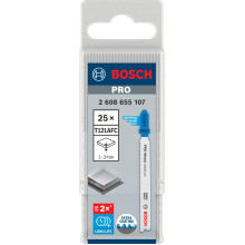 Полотна по металу для лобзика 25 шт BOSCH PRO Speed for Metal BIM 92 мм T 121 AFC 2608655107