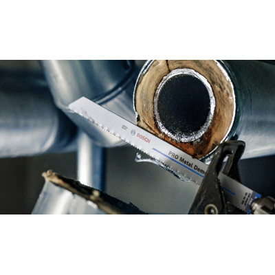 Полотна по металу для шабельної пили 5 шт BOSCH PRO Metal Demolition 175 мм 10-14 TPI S 1125 VF 2608657408