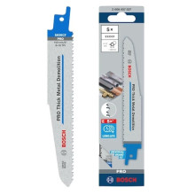Полотна по металу для шабельної пили 5 шт BOSCH PRO Thick Metal Demolition 150 мм 8-10 TPI S 930 CF 2608657527