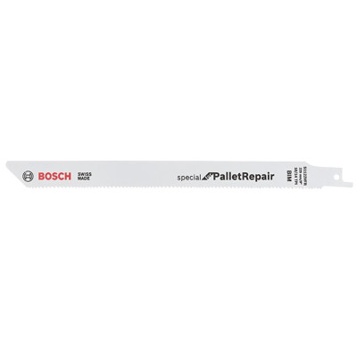 Полотна по дереву для шабельної пили 200 шт BOSCH Special for Pallet Repair 225 мм 10/14 TPI S 1122 VFR 2608658032