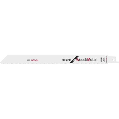 Полотна для шабельної пили 200 шт BOSCH Flexible for Wood and Metal S 1122 HF 2608658659