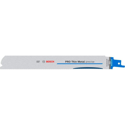 Полотна по металу для шабельної пили 5 шт BOSCH PRO Thin Metal precise 225 мм 20/22/24 TPI S 1137 EAF 2608658989