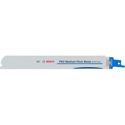 Полотна по металу для шабельної пили 5 шт BOSCH PRO Medium-Thick Metal precise 225 мм 14/16/18 TPI S 1137 BEF 2608658994