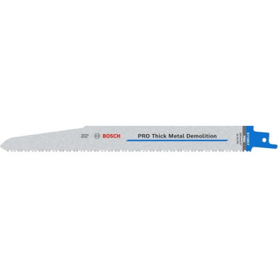 Полотна по металлу для сабельной пилы 100 шт BOSCH PRO Thick Metal Demolition 225 мм 8-10 TPI S 1130 CF 2608659003