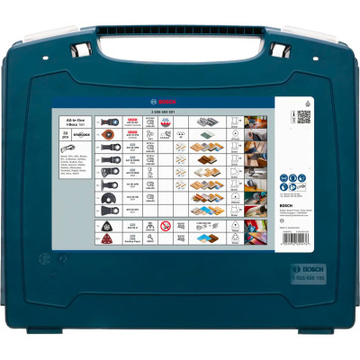 Набір насадок для реноватора 34 шт BOSCH Starlock Set 2608669091