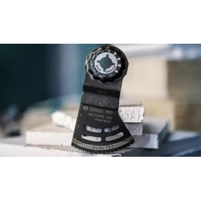 Полотна-насадки для реноватора универсальные 10 шт BOSCH BiM PRO AYZ 53 BPB Dual-Tec 53х40 мм Starlock 2608669116