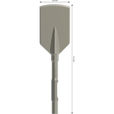 Плоске зубило BOSCH PRO HEX 30 400х125 мм HEX 30 2608690114