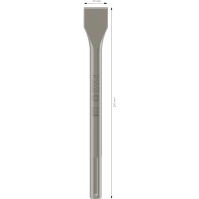 Плоскі зубила 10 шт BOSCH PRO SDS max-4C 280х25 мм SDS-Max 2608690127
