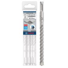 Бури по бетону 10 шт BOSCH PRO SDS plus-5X 10х100х160 мм SDS-Plus 2608833902