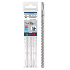 Бури по бетону 10 шт BOSCH PRO SDS plus-5X 10х150х210 мм SDS-Plus 2608833903