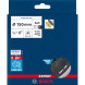 Підошва шліфувальна для фарби та шпаклівки BOSCH EXPERT Multihole Soft 150 мм 2608900009
