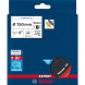 Подошва шлифовальная для краски и шпатлевки BOSCH EXPERT Multihole Medium 150 мм 2608900010
