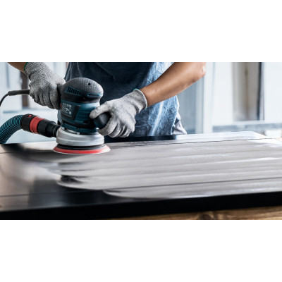 Подошва шлифовальная для краски и шпатлевки BOSCH EXPERT Multihole Medium 150 мм 2608900010